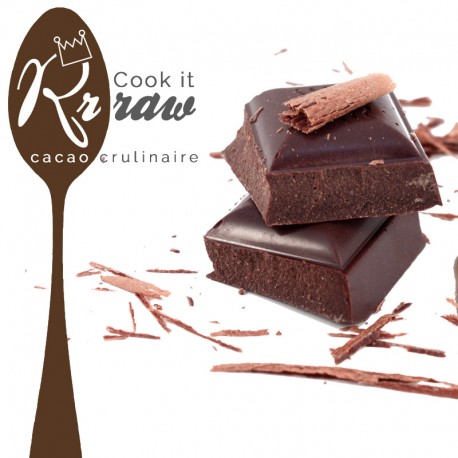 Chocolat cru pâtissier 75% au sucre de noix de coco Chocolat cru pâtissier 75% au sucre de noix de coco