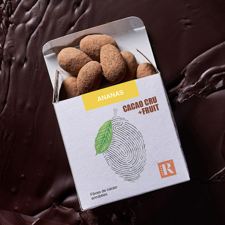 Fèves Cacao+Fruit Ananas (80 gr)