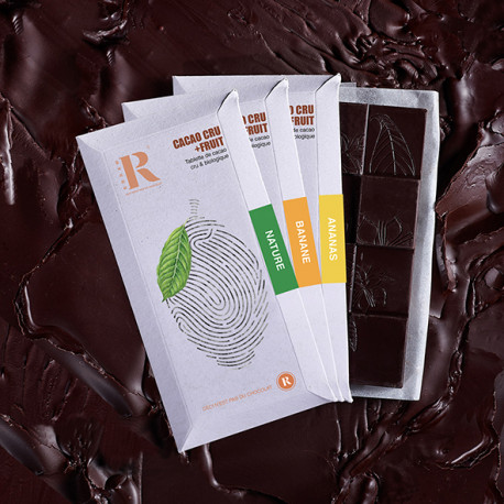 Trio Tablettes Cacao+Fruit Trio Tablettes Cacao+Fruit