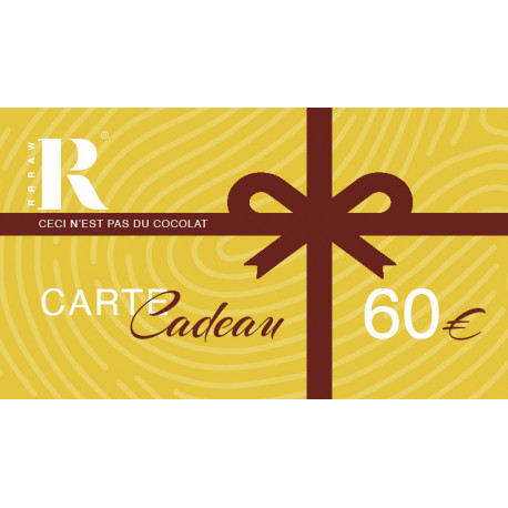 Carte Cadeau 60€