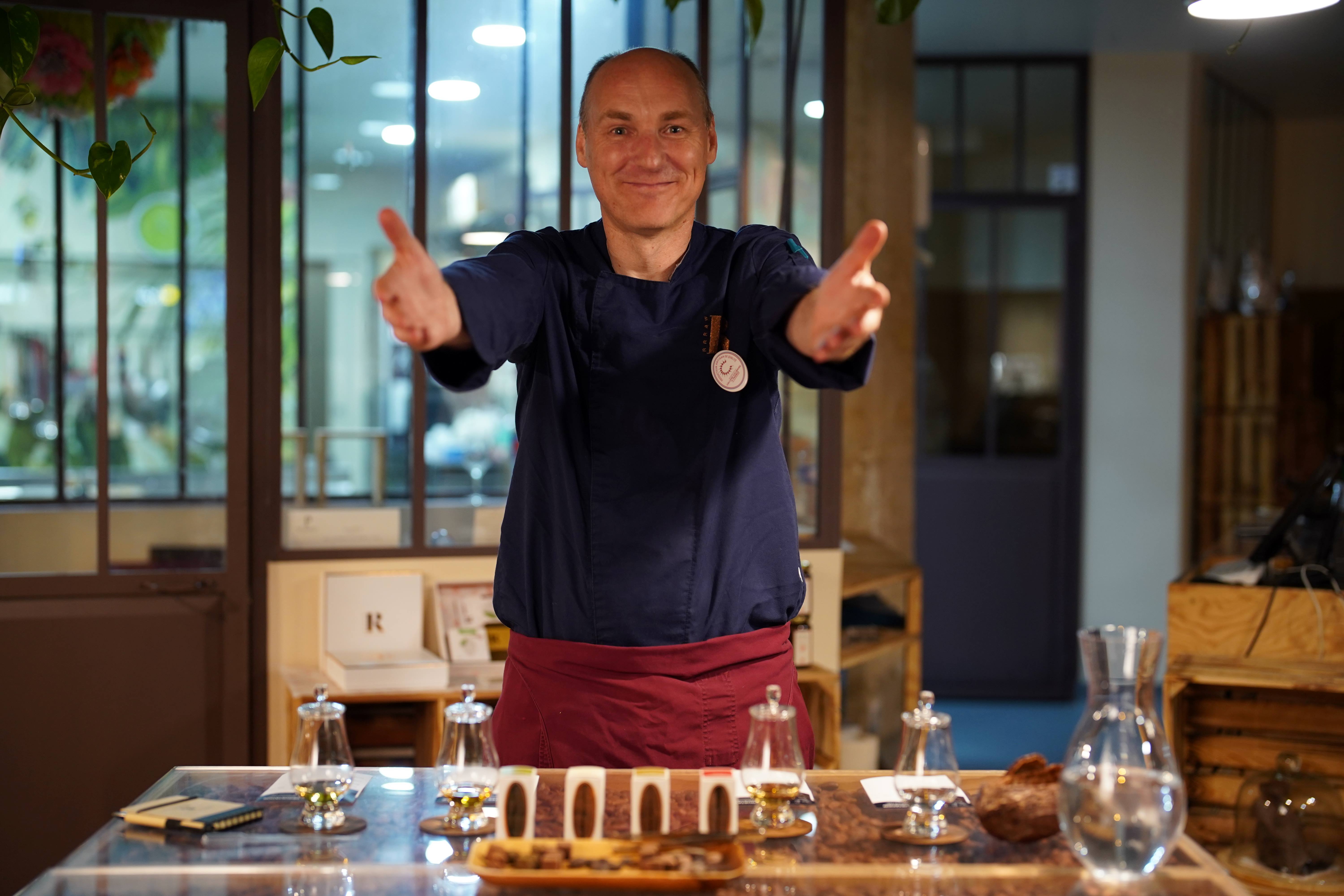 Atelier et dégustation de chocolat Rrraw