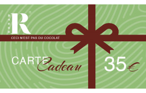 
			                        			gift card 35€